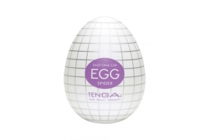 TENGA EGG SPIDER 6 Colors - Мастурбатор яйцо (фиолетовый)