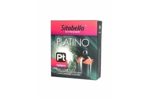 Стимулирующая насадка с шипиками по бокам Platino "Тайфун"