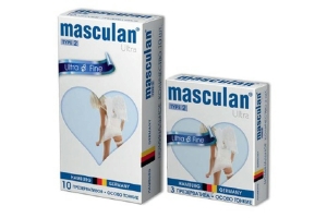 MASCULAN 2 ULTRA - Презервативы особо тонкие, 3 штуки