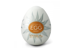 Tenga Egg Shiny Hard Boiled - Мастурбатор-яйцо с интенсивной стимуляцией (желтый)