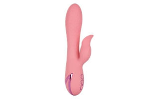 CalExotics Pasadena Player вибромассажер кролик с фунцией ротации, 21.8х3.8 см (розовый)