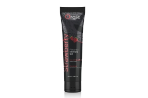 Съедобный интимный гель Orgie Lube Tube Strawberry, 100 мл