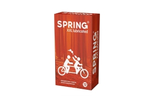 SPRING XXL - Презервативы, 19,5 см 12 шт (увеличенные)