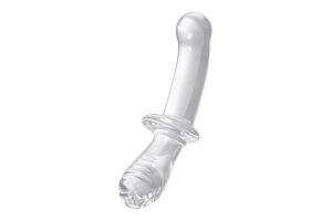 Satisfyer Double Crystal Двусторонний фаллоимитатор, 19,5 см (прозрачный)