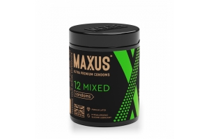 Презервативы микс трех видов MAXUS X-Edition 12 шт 5925мх