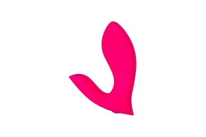 Flexer Lovense - Смарт-вибратор в трусики, 10,1х3,6 см (розовый)