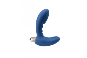 Lola Games Wonder Touch Blue - Массажер простаты с вибрацией, 12х3 см (синий)