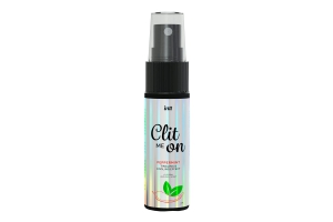 Intt Clit Me On Peppermint - Охлаждающий жидкий вибратор для клитора с мятным вкусом, 12 мл