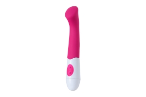 TOYFA A-Toys Ida вибратор со скошенной головкой для G-стимуляции, 19х3.5 см
