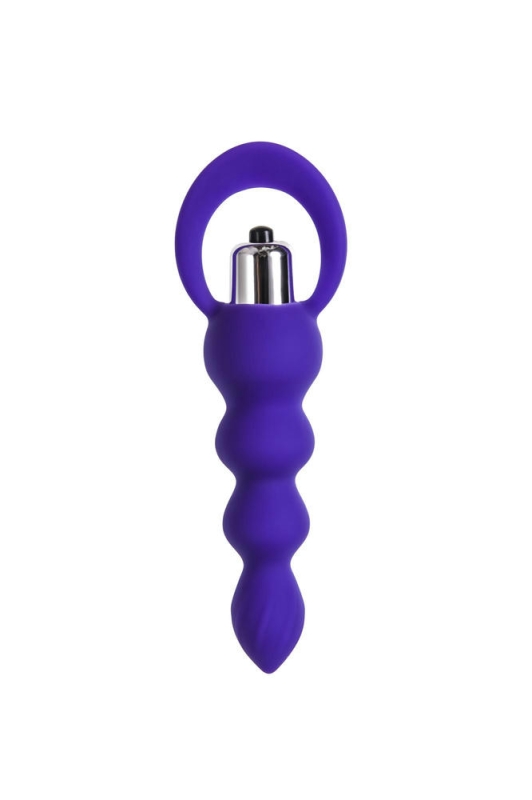 ToDo by Toyfa Twisty анальная вибровтулка ёлочка, 14х3.2 см (фиолетовый)