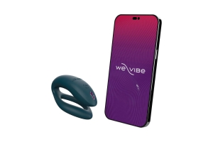 We-Vibe Sync O - Вибратор для пар, 8х4.5 см (изумрудный)