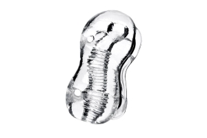 ToyFa Lingam Indira - Прозрачный мастурбатор, 14 см