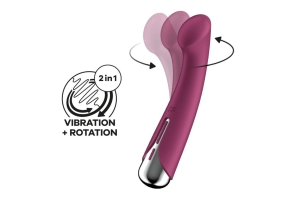 Вибромассажер Spinning G-Spot 1 (red)