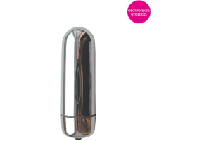 Erowoman-eroman - Серебристая пуля с вибрацией, 6.4х1.8 см (серебристый)
