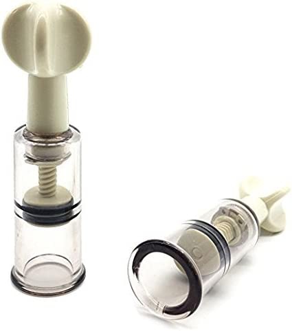 Erozon Nipple Sucker - Вакуумная помпа для сосков, 2х0.8 см (прозрачный)