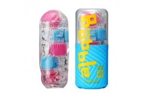 Tenga Bobble Crazy Cubes - Мастурбатор нереалистичный, 14 см (прозрачный)