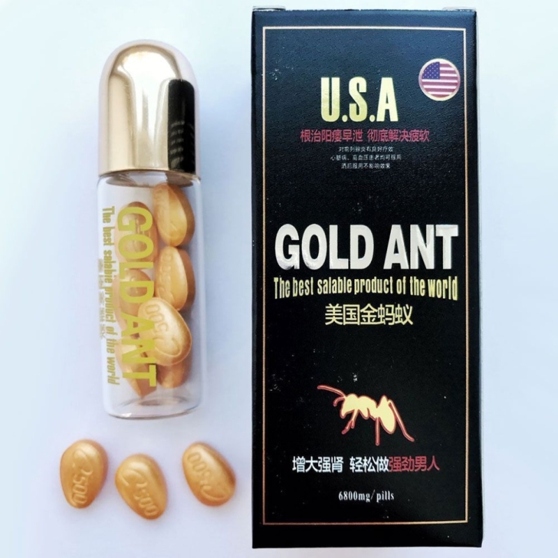 Препарат для повышения потенции "Gold Ant USA" / Золотой Муравей, 10 шт.