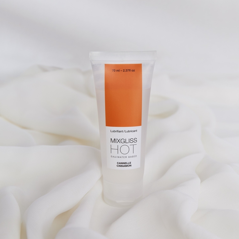 Согревающий лубрикант «HOT», аромат Корица, 70мл, Mixgliss