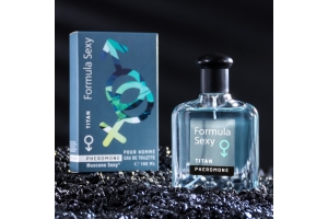 Туалетная вода мужская с феромонами Formula Sexy Titan, 100 мл (по мотивам Chrome Azzaro (Azzaro)