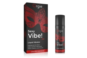 Orgie Sexy Vibe Hot - возбуждающий гель с эффектом вибрации, 15 мл