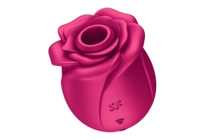 Satisfyer Pro 2 Classic Blossom - Вакуумно-волновой стимулятор с насадкой "жидкий воздух", 7 см (розовый)