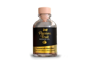 Intt Passion Fruit Massage Gel - Съедобный гель для интимного массажа, 30 мл (маракуйя)