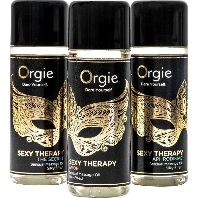 Набор массажных масел «SEXY THERAPY MINI SIZE COLLECTION» 3 X 30ml, Orgie 17137