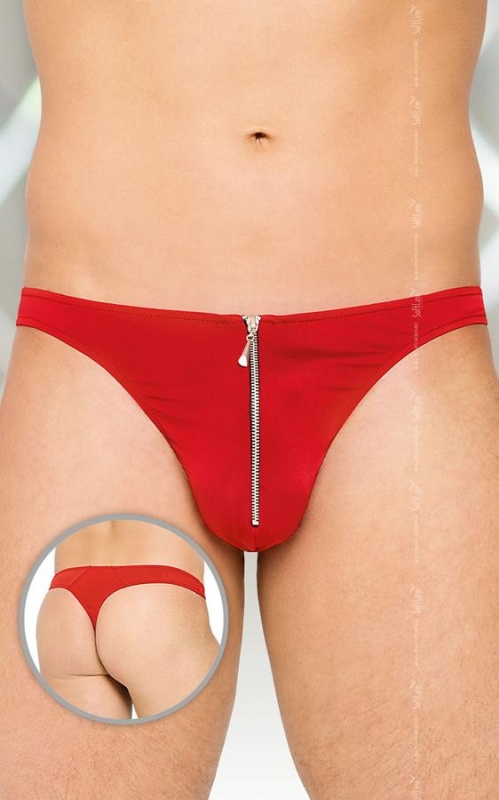 SoftLine - Thongs 4501 - Трусы мужские, M/L (красные)
