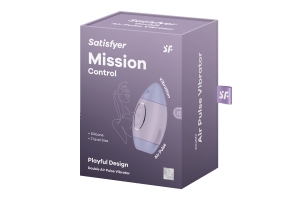 Вакуумный массажер Satisfyer Mission Control light purple 060088SA