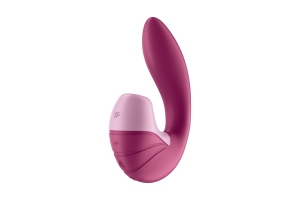 SATISFYER Supernova - Вибромассажёр зоны G с вакуумным клиторальным стимулятором, 10 см