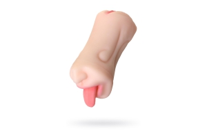 TOYFA Juicy Pussy Fruity Tongue - Мастурбатор реалистичный, 19 см (телесный)