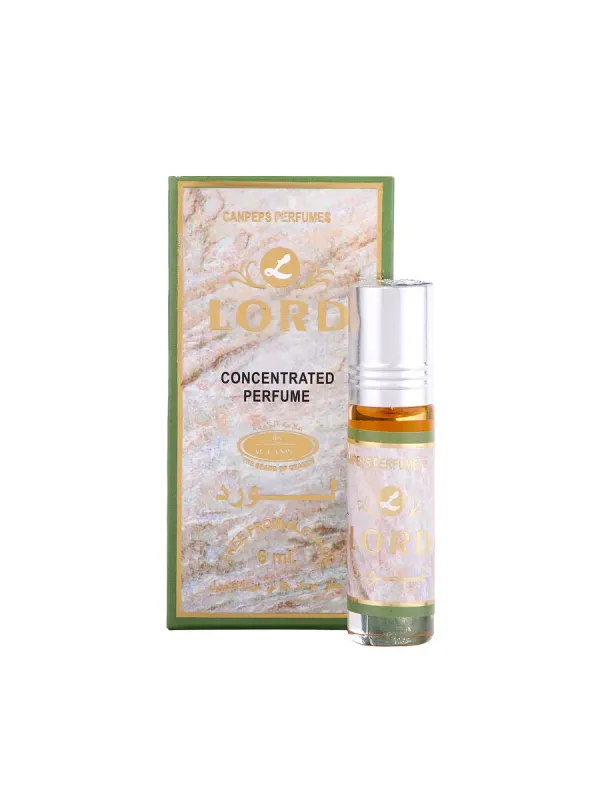Духи масляные мужские Lord, 6 мл
