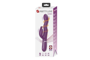 Вибратор с функцией волновой стимуляции PRETTY LOVE BW-500089-1