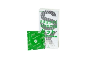 Sagami Xtreme Type-E - Ультратонкие ребристые презервативы, 10 штук