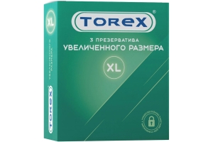 Torex XXL - Презервативы увеличенного размера (3 шт)