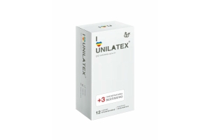 Разноцветные ароматизированные презервативы Unilatex Multifruit - 12 шт. + 3 шт. в подарок