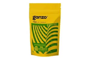 ПРЕЗЕРВАТИВЫ GANZO ULTRA THIN В ДОЙ-ПАКЕ 50 шт. (Супер тонкие)