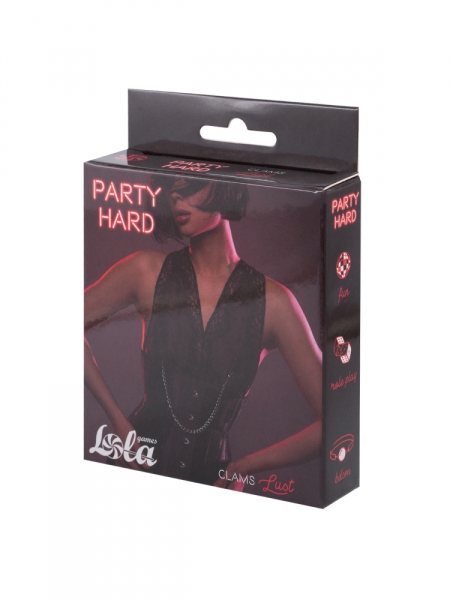 Зажимы на Cоски Party Hard Lust 1138-01lola