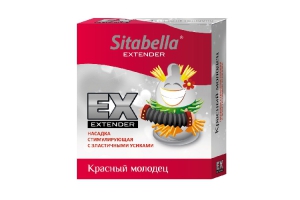 Насадка-презерватив с усиками Sitabella Extender - СК-Визит (1 шт.)