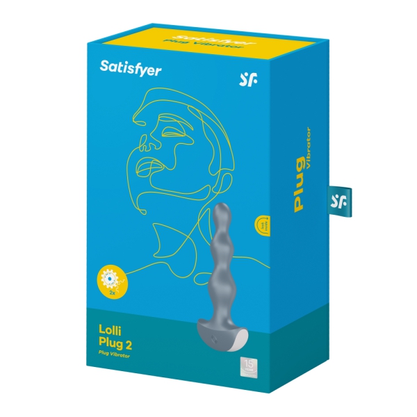Анальная Пробка с Вибрацией Lolli-Plug 2 Ice 003269SA