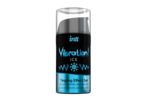 Intt Vibration Ice - Жидкий интимный гель с эффектом вибрации Мята, 15 мл