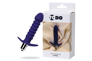 Toyfa ToDo Condal - анальный вибратор, 14х2.9 см (фиолетовый)