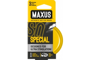 Презервативы точечно-ребристые MAXUS Special №3 ж/к