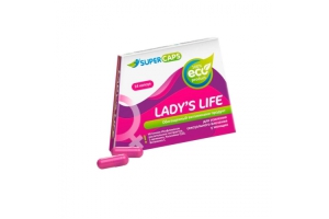 Женские капсулы для возбуждения Lady's Life - Supercaps