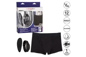 Трусы боксеры с вибромассажером Remote Control Panty Set L/XL
