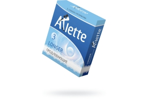 Arlette Longer - Презервативы с пролонгирующим эффектом (3 шт)