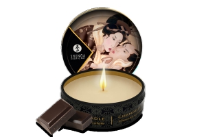 Ароматизированная массажная свечка Shunga Massage Candle, 30 мл (шоколад)