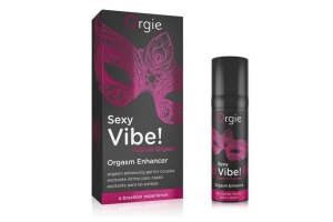 Orgie Sexy Vibe! Intense Orgasm - возбуждающий гель, жидкий вибратор, 15 мл