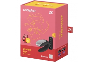 Вибромассажер для Пары Satisfyer Double Fun black 001692SA