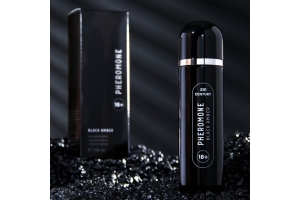 Туалетная вода мужская с феромонами PHEROMONE BLACK AMBER, 100 мл
